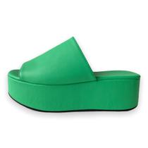 Tamanco Flatform Feminino Plataforma Color - Jessica Leal Shoes