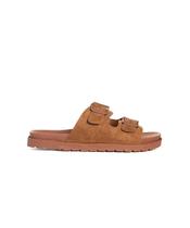 Tamanco Flatform Pixolé Fivelas Brk Caramelo Tamanco Flatform Pixolé Fivelas Brk Caramelo