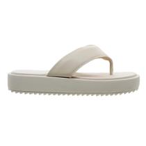 Tamanco Flatform Tratorada Moleca 5489.100 Branco Tamanco Flatform Tratorada Moleca 5489.100 Branco