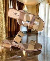 Tamanco Gloss salto baixo