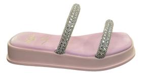 Tamanco Infantil Sua Cia Papete Tiras Brilhante 9172.51913