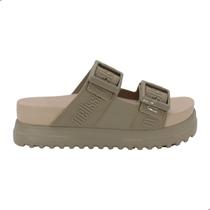 Tamanco Melissa Cozy M-Lover Platform Bege Medio Tamanco Melissa Cozy M-Lover Platform Bege Medio