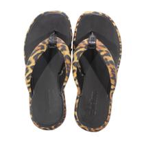 Tamanco Melissa Free Low Print Adulto Preto/Marrom Tamanco Melissa Free Low Print Adulto Preto/Marrom