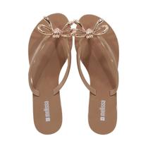 Tamanco Melissa Harmonic Iris Adulto Marrom/Ouro Rosa Tamanco Melissa Harmonic Iris Adulto Marrom/Ouro Rosa