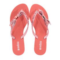 Tamanco Melissa Harmonic M Lover Chrome Adulto Vermelho Metalizado