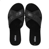 Tamanco Melissa M-Lover Slide Adulto Preto