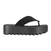 Tamanco Melissa M-Lover Thong Platform Preto