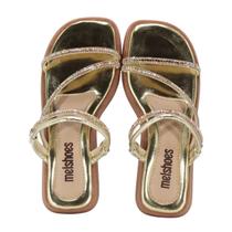 Tamanco Melshoes 10320 Ouro Tamanco Melshoes 10320 Ouro
