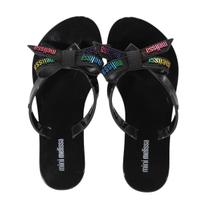 Tamanco Mini Melissa Harmonic M-Lover Infantil Preto