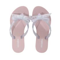 Tamanco Mini Melissa Harmonic M-Lover Infantil Rosa/Perolado