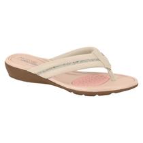 Tamanco Modare Anabela Tira Strass Feminino
