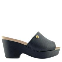 Tamanco Modare Feminino Com Tira Larga Alto Casual Tamanco Modare Feminino Com Tira Larga Alto Casual