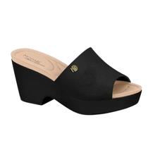 Tamanco Modare Feminino Salto Plataforma Anabela Preto Tamanco Modare Feminino Salto Plataforma Anabela Preto