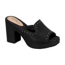 Tamanco Modare Plataforma UltraConforto Anabela Salto Alto Tamanco Modare Plataforma UltraConforto Anabela Salto Alto