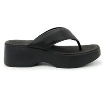 Tamanco Moleca 5503.105 Salto Flatform Dedo Casual Feminino