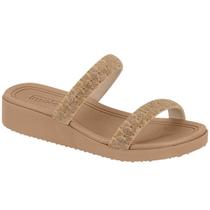 Tamanco Moleca Anabela Feminino Strass 5508.100