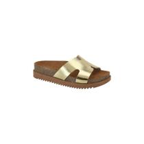 Tamanco Moleca Flatform Feminino DOURADO