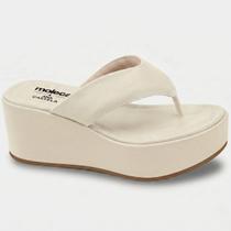 Tamanco Moleca Liso Plataforma Ana Castela Feminino - Branco - 38 Tamanco Moleca Liso Plataforma Ana Castela Feminino - Branco - 38