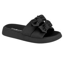 Tamanco Moleca Original Laço Papete Baixo Flat Feminino 149