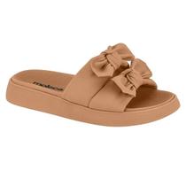 Tamanco Moleca Original Laço Papete Baixo Flat Feminino 149