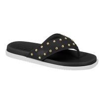 Tamanco Moleca Sandália Feminino Dedo - Preto/ Dourado Tamanco Moleca Sandália Feminino Dedo - Preto/ Dourado