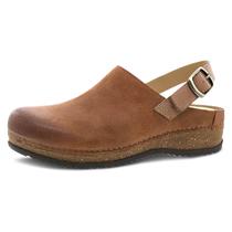 Tamanco Mule Sling-Back Merrin Feminino Dansko Couro Caramelo Tamanho 11,5-12