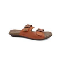 Tamanco New Face Conforto de Couro 22705 Damasco/Ambar