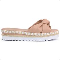 Tamanco Nó Frente Feminino Plataforma Original Samdar