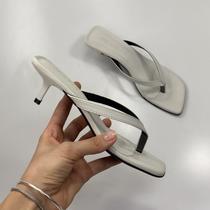 Tamanco Off White De Dedo Flip Flop Riviera