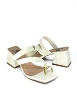 Tamanco Off White Doppi