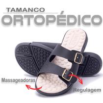 Tamanco Ortopédica Uniflex confortavel com regulagem com fivela ótimo para o dia dia