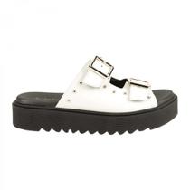 Tamanco papete feminino casual flat fivela bebece t2218-491 Tamanco papete feminino casual flat fivela bebece t2218-491