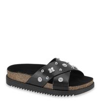 Tamanco Papete Flatform Bottons Feminino Moleca 5500.112 Tamanco Papete Flatform Bottons Feminino Moleca 5500.112