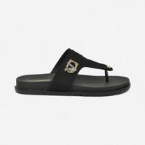 Tamanco Papete Via Marte De Dedo Preto