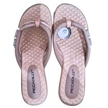 Tamanco Piccadilly Anabela Feminino Ortopedico Confortavel