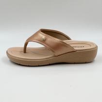 Tamanco Piccadilly De Dedo Tira Larga Anabela Feminino