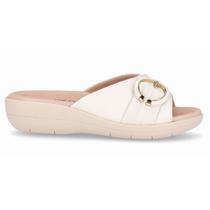 Tamanco Piccadilly Fascite 239026 Feminino Creme