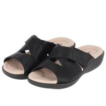 Tamanco Piccadilly Fascite Plantar Clássico 239002 Feminino-Preto