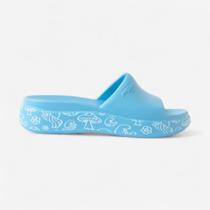 Tamanco Piccadilly Marshmallow Smurfs Azul Tamanco Piccadilly Marshmallow Smurfs Azul