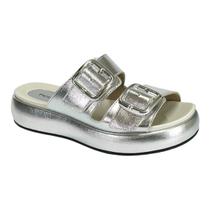 Tamanco Piccadilly Sol Plataforma 459002 Prata Tamanco Piccadilly Sol Plataforma 459002 Prata