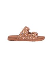 Tamanco Pixolé Flatform Fivelas Animal Print Caramelo Tamanco Pixolé Flatform Fivelas Animal Print Caramelo