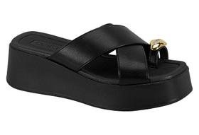 Tamanco Plataforma Anabela Beira Rio 8530114 Feminino