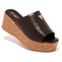 Tamanco Plataforma Feminino Salto Anabela Cortiça Confortável Design Moderno Leve Macio Verão Olzzy