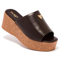 Tamanco Plataforma Feminino Salto Anabela Cortiça Confortável Design Moderno Leve Macio Verão Olzzy