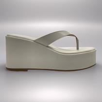 Tamanco Plataforma Off White Sorrento
