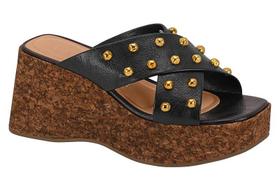 Tamanco Plataforma Salto Alto Vizzano 6559102 Feminino Tamanco Plataforma Salto Alto Vizzano 6559102 Feminino