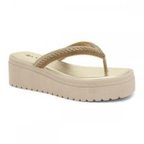 Tamanco Ramarim 2445231-1 Flatform Dedo Feminino