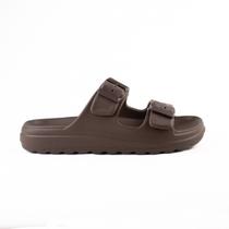Tamanco Rasteira Beira Rio Conforto Flat Macio Original 8574100 Tamanho:40Cor:CHOCOLATE/ MARROM