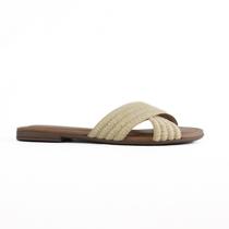 Tamanco Rasteira Feminino Beira Rio Conforto Casual Macio 261 8552208 Tamanho:37Cor:NATURAL