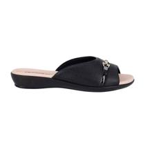 Tamanco Rasteira Piccadilly Joanete 500404 Camila Wide Fit Leve Conforto Feminino